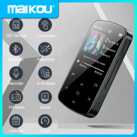 1.5inch MP3 Player Portable Sport Clip Mini Bluetooth 4.2 MP4 Music Player Support FM Radio