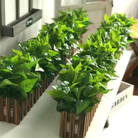 仿真綠蘿盆栽飯店商場隔斷陽台擺放假綠植裝飾柵欄花假綠植盆栽 99購物節