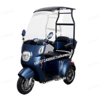 500w Electric Tricycle 3 Wheel Mobility Scooter 360 Drifting Scooter Drift Trike with Roof China Custom Carton Box 48V Eec Disc