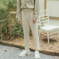 KINS | Slack pants กางเกงชาย กางเกงสแล็ค กระบอกเล็ก กางเกงสูท ชุดเข้าเซ็ทสูท (รหัส : KN217) คําแนะนํ