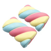 Soft Slow Rising Squishy Kids Cute Lovely Jumbo Marshmallow Sweet Sugar Squishy Toys With Good Smell Scented