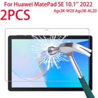 2PCS Tempered Glass Screen Protector For Huawei MatePad SE 10.1 inch 2022 Ags3K-W20 Ags3K-AL20 protective film For Matepad SE