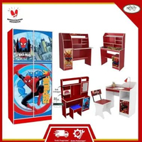 Lemari & Meja Belajar Anak Karakter Spiderman SDM 12140 SPD