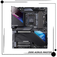 For Gigabyte Z690 LGA 1700 DDR5 128GB PCI-E 5.0 E-ATX Desktop Motherboard GA Z690 AORUS MASTER