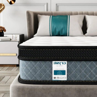Queen Mattress, a 10-inch memory foam mattress with an inner spring blend to decompress and support the Queen size mattress
