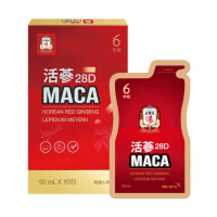 即期品【正官庄】活蔘28D馬卡飲 50mlx10包/盒(高麗蔘溫和補元氣)