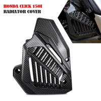 Carbon Fiber Motorcycle Radiator Cover Panel Cover prodector for Honda Click 125i/150i 125 V2 ABS Motorbike Accessories
