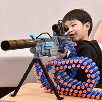 玩具槍 兒童玩具槍男孩機關槍加特林連發軟彈狙擊槍6歲以上7-8開發智力10【林之舍】