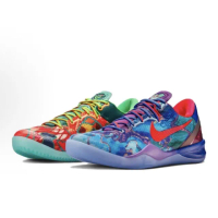 【NIKE 耐吉】Nike Kobe 8 Protro 2025版 橙藍 經典繽紛 鴛鴦 防滑耐磨 低幫 籃球鞋 男鞋 女鞋 HM9621-900
