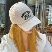 Brooklyn New York Logo Baseball Cap, Adjustable, Lightweight and Breathable, Suitable for Women and 