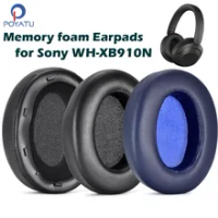 Poyatu WH XB910N Ear Pads for SONY WH-XB910N WHXB910N Headphone Replacement Ear Pad Cushion Cups Cover Earpads Repair Parts