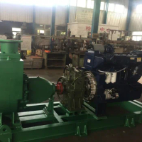 Marine horizontal diesel engine self-priming fire pump 600m³