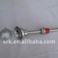 Industrial Pt100 Sensor with Alllminum Protection Head, Diameter:6mm, Length:500mm fast delivery