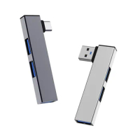 USB C Hub High Speed 3 Ports Multi Type C to USB Hub Splitter Adapter for MacBook Pro iPad Pro Xiaomi Lenovo USB Hub