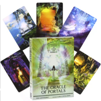 Oracle of Portals Oracle Cards Game Traversing Gateways of Power and Possibility 44 Cards 10.4*7.3cm