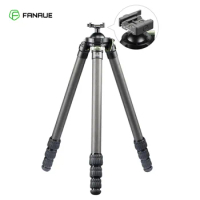 FANAUE Carbon Fiber + Aluminum Outdoor Tripod for Hunting with Quick Release Clamp Compatibility Arca Swiss/RRS Dovetail