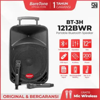 SPEAKER PORTABLE 12" BARETONE 1212BWR