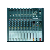 Best Selling audio mixer console bluetooth USB 8-channel music sound dj controller/