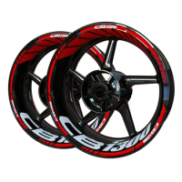For Honda CB1300 Wheel Sticker Decal Kit CB 1300 Logo Rim Tyre Motorcycle Set