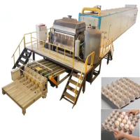 YG Fully Automatic Waste Paper Recycle Used Egg Tray Machine Paper Egg Tray Forming Machine Large Machine Making Egg Tray