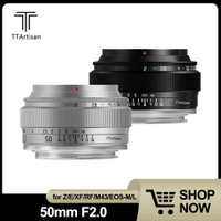TTArtisan Full Frame 50Mm F2.0 Mirrorless Camera ใช้งานร่วมกับ Nikon Z Canon M50 Fuji X Olypus Snoy A7