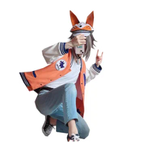 Luxiem Mysta Rias Sakura Outfits Anime Customize Cosplay Costumes coat+neck accessory 001