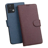 Hot Sales Luxury Genuine Real Leather Wallet Phone Cases For Oppo Reno 10 8 7 Se Reno8 Pro Plus + Phone Bag Card Slot Pocket