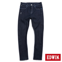 EDWIN 男裝 E- FUNCTION 3D窄管牛仔褲-原藍色