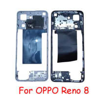 Best Quality For Oppo Reno8 Reno 8 Middle Frame Housing Bezel Repair Parts
