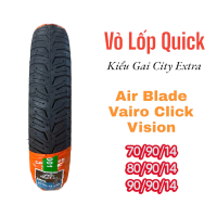 Quick1 - Vỏ Lốp Xe AB Airblade Vairo Vision Click Mẫu Gai 638 Extra Bám Đường Tốt - Lốp Không Ruột 7