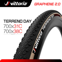 Vittoria Terreno Dry 700X38/31C Gravel Tire for Gravel and Dry Terrain Conditions Cyclocross Tubeless Gravel bike accessories