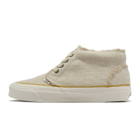 Vans 休閒鞋 OG Chukka Frayed Vault 男鞋 女鞋 卡其 麻布 不修邊 VN000C4KFS8
