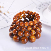 Vòng Tay Đan Hạt Phật Dâu Ô Biển Lụa Tròn Đơn Vòng Tay Phong Cách Dân Tộc Phật Dâu Ô Biển [COD]