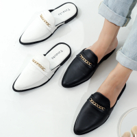 Tinochishoes - Sepatu Mules Wanita / Sepatu Slip On Wanita / Sendal Mules / Sepatu Rantai Wanita / S