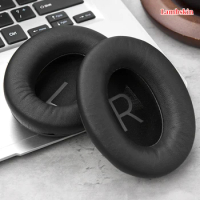 For Bose QC45 Lambskin Ear Pads Headphone Cushion QuietComfort 45 Headset Leather Foam Pad Earpads Sponge Earmuffs