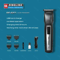 Dingling RF-627 Usb Clipper Blade Kid Hair And Beard Trimmer Electric Hair Cutting Hair Trimmer Machine For Men