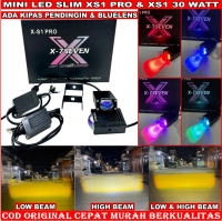 X-7SEVEN - ORIGINAL LAMPU TEMBAK XS1 PRO D2 MINI SLIM SOROT LED LASER GUN 30 WATTT 2 WARNA XS1 MINI 