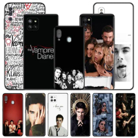 The Vampire Diaries Silicone Black Phone Cases for Samsung Galaxy A54 5G A04 A03 A34 A01 A02 A50 A70 A40 A30 A20 S A10 E Cover
