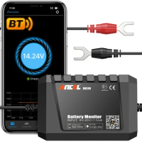 ANCEL BM300 12V Battery Tester For Android IOS Via BT Electric Charging Cranking Test Voltage Test Battery Monitor Battery Test