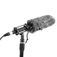 BOYA BY-BM6060 Super-cardioid Condenser Microphone Vlogging DSLR Shotgun Microphone for Video Recording Interview