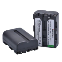 Batmax 2Pcs NP-FM500H NPFM500H NP FM500H Rechargeable Battery for Sony Alpha SLT A57 A65 A77 A99 A350 A550 A580 A900