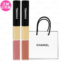 CHANEL 香奈兒 超炫耀持色唇萃(4.5ml+3.5ml)+香奈兒 紙袋(公司貨)