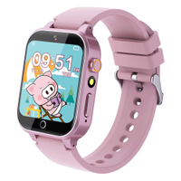 2024 Smart Watch เด็ก HD หน้าจอสัมผัส26เกม Smartwatch กล้องวิดีโอเพลง Audiostory เรียนรู้การ์ดนาฬิกาเพื่อการศึกษา Boy Girl