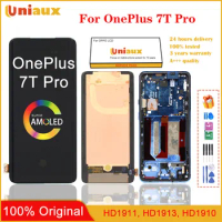 6.67" Original Super Amoled M&amp;SenFor OnePlus 7 Pro LCD Display Screen+Touch Panel Digitizer Frame For Oneplus 7T Pro 5G McLaren