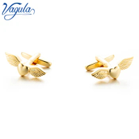 VAGULA New Cufflinks Top Luxury Brand Bonito Gemelos gift Party Wedding Button Love heart Angle Wing-design Cuff links 241