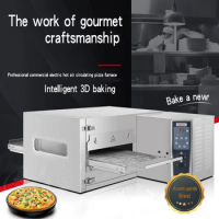 15 inch Crawler pizza oven commercial electric hot air circulation intelligent pizza oven multifunctional hamburger oven