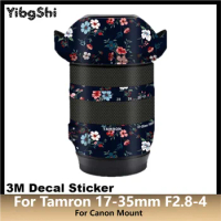 For Tamron 17-35mm F2.8-4 Di OSD for Canon Mount Lens Sticker Protective Skin Decal Film Anti-Scratch Protector Coat 17-35 A037