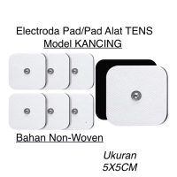 pads tens kancing anti iritasi anti alergi tahan lama / pad tempel alat TENS Terapi