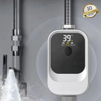 Shower Water Heater Booster Pompa Tampilan Digital Booster Pendorong Air Booster Pump Mesin Pendoron