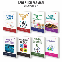 Buku Farmasi Semester 1 : Fisika Dasar / Farmasi Fisika 1 / Farmasetika 1. / Botani Farmasi / Biolog